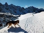 Salita dai Fondo di Schilpario al Passo Campelli (1892 m) e al Monte Campioncino (2100 m.) il 10 febbraio 2013 - FOTOGALLERY